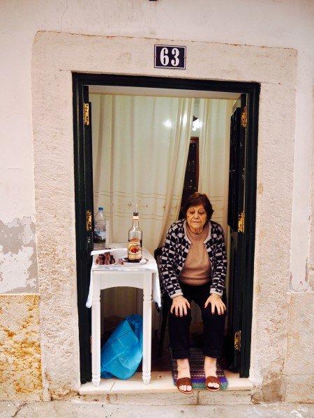 Senioren in Lissabon – Alfama